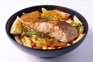 Cajun Salmon Alfredo